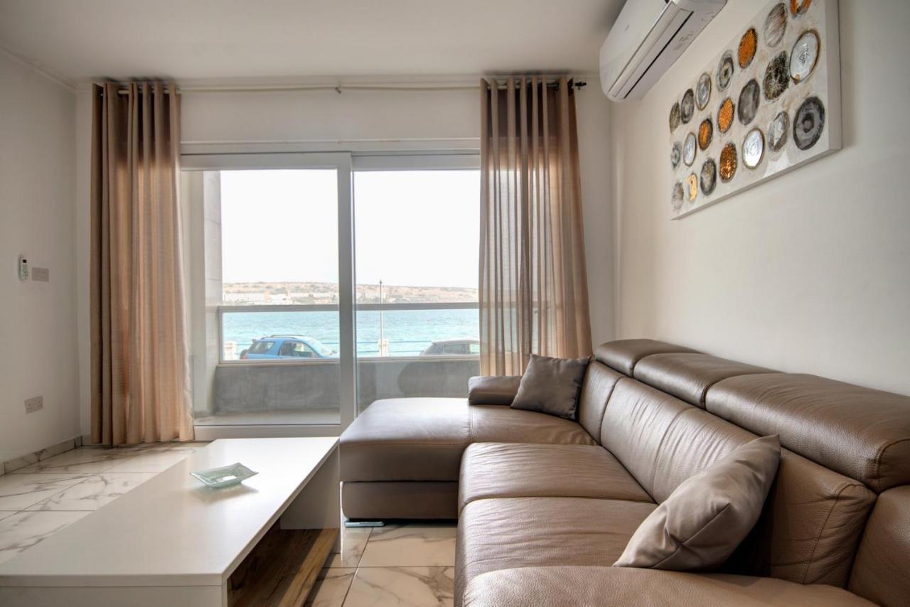 Modern Beach Apt W Fantastic Sea Views - 1 Mellieħa Zewnętrze zdjęcie